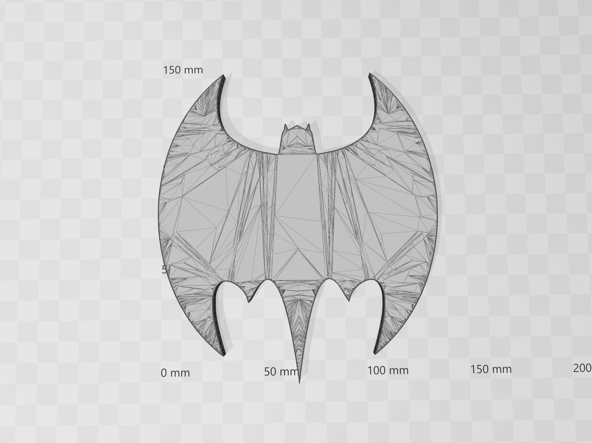 1965 Batman Chest Logo Symbol Emblem 3D print model_5