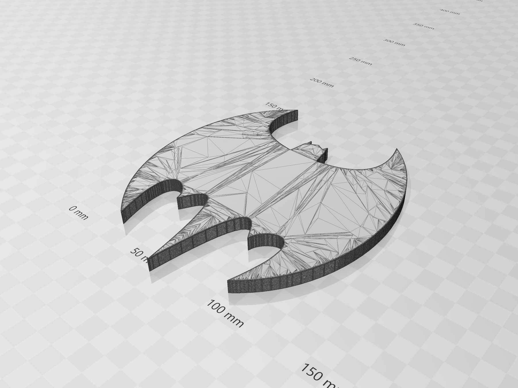 1965 Batman Chest Logo Symbol Emblem 3D print model_6