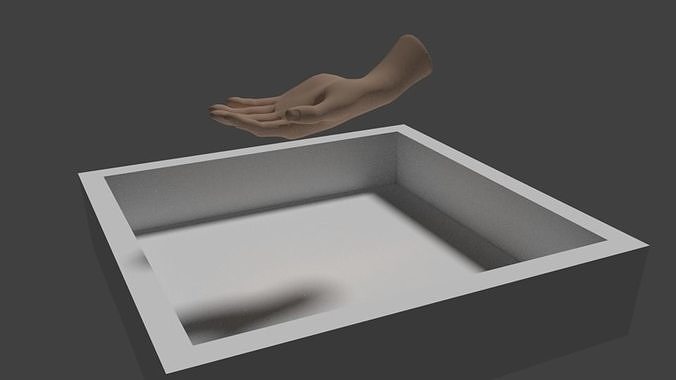3d Hand Model and Animation 3D model