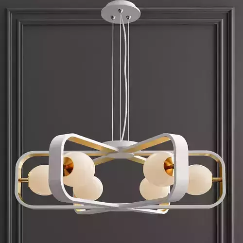 Chandelier Suspension Light Avola Gold Maytoni Modern 3D model