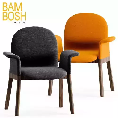 Bambosh Armchair 3D model