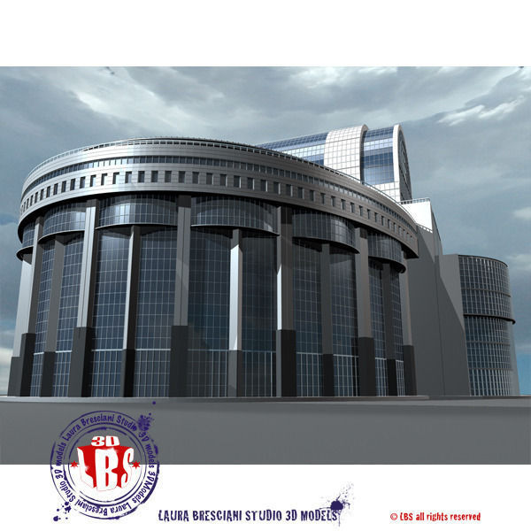 European Parliament 3D model_8