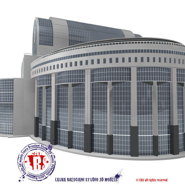 European Parliament 3D model_3