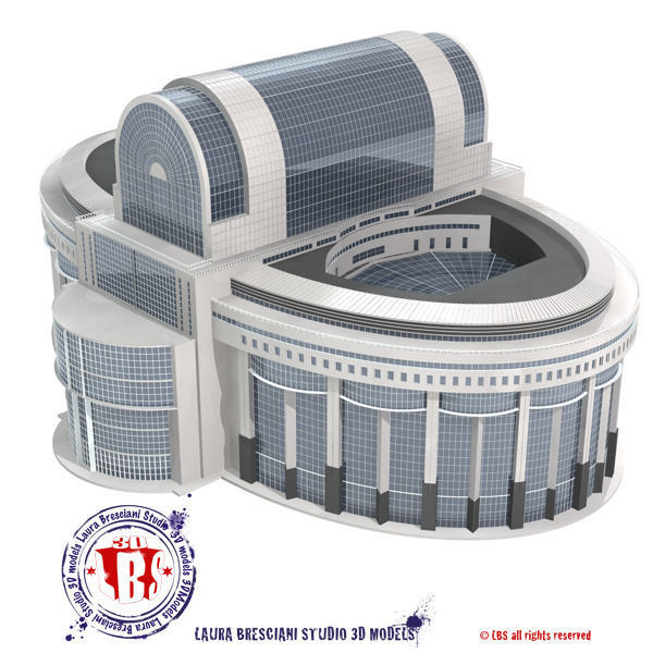 European Parliament 3D model_5