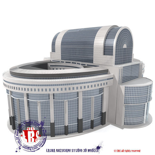 European Parliament 3D model_4