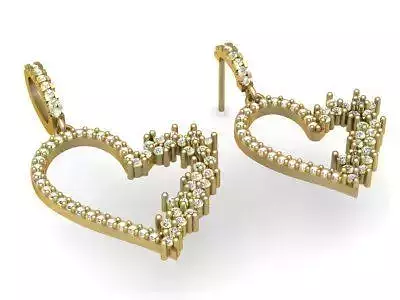 Flora necklace and earrings 01