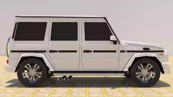 MERCEDES BENZ G550 G-WAGEN SUV G-CLASS 3D model