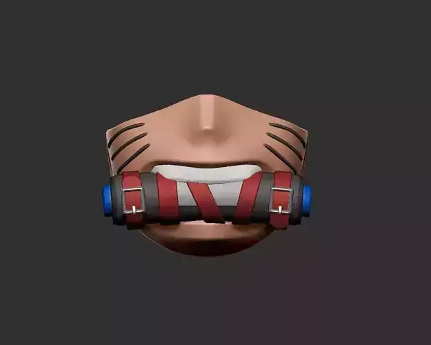 Ninja Face Mask Free 3D print model