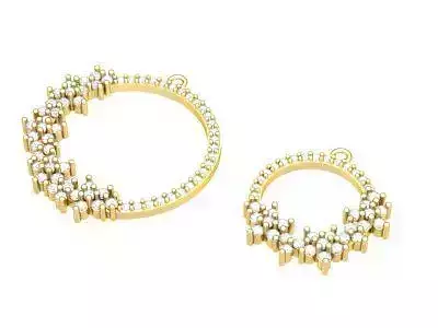 Flora necklace and earrings 02