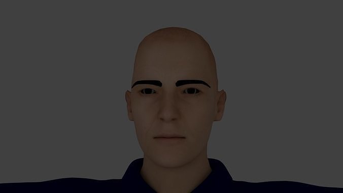 new man 3d model 3D model