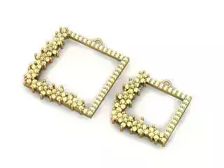 Flora necklace and earrings 07