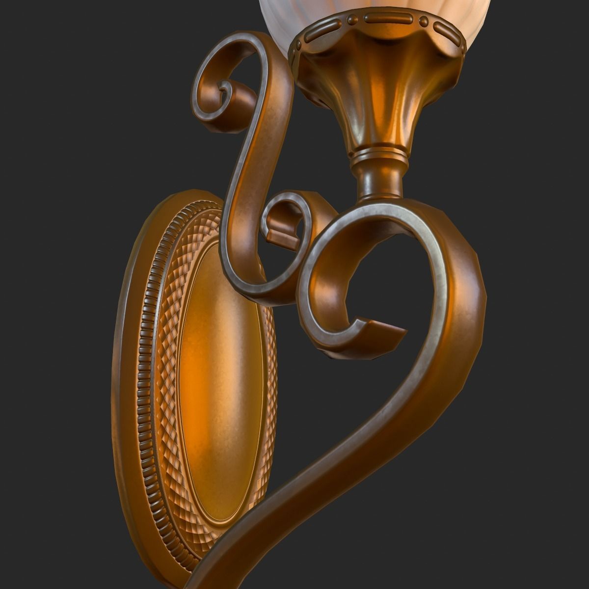 Vintage Light Pack PBR Game Ready Low-poly 3D model_17