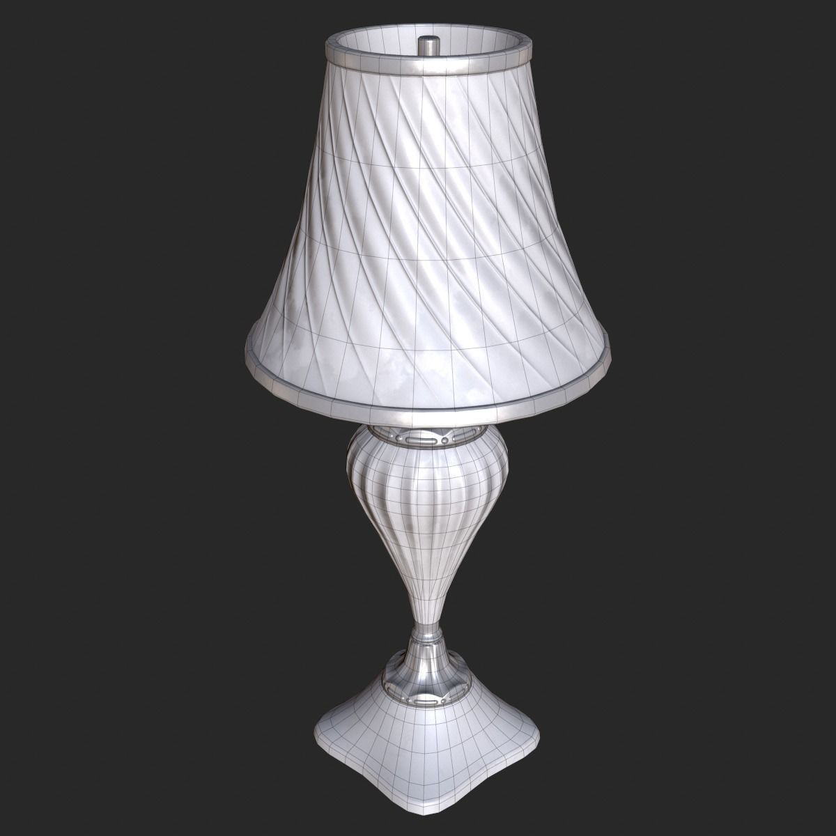 Vintage Light Pack PBR Game Ready Low-poly 3D model_12