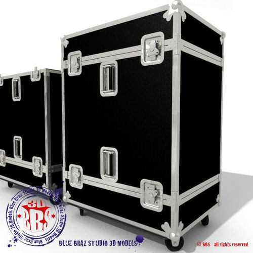 Flight Cases 3D model