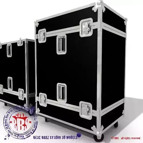 Flight Cases 3D model