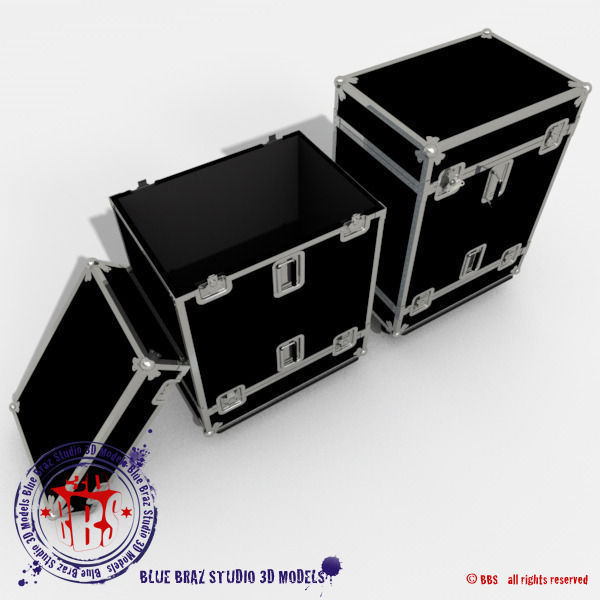 Flight Cases 3D model_1