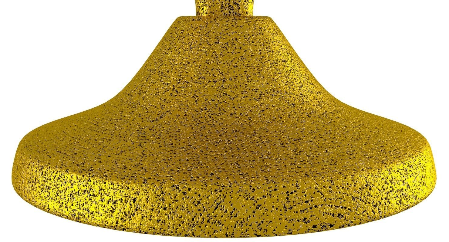 Menorah gold 3D model_4