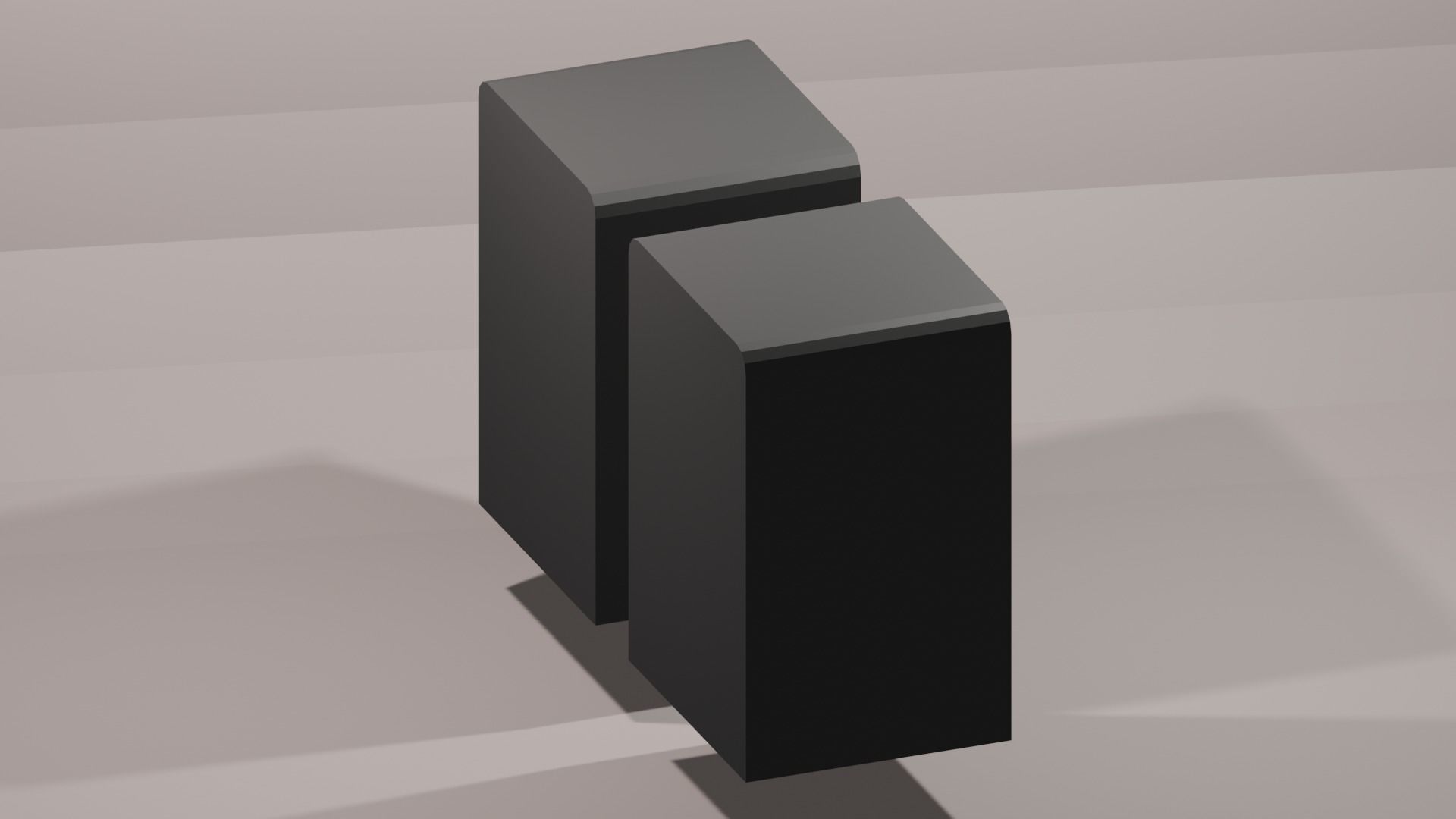 Audio Speaker Low-poly 3D model Low-poly 3D model_2