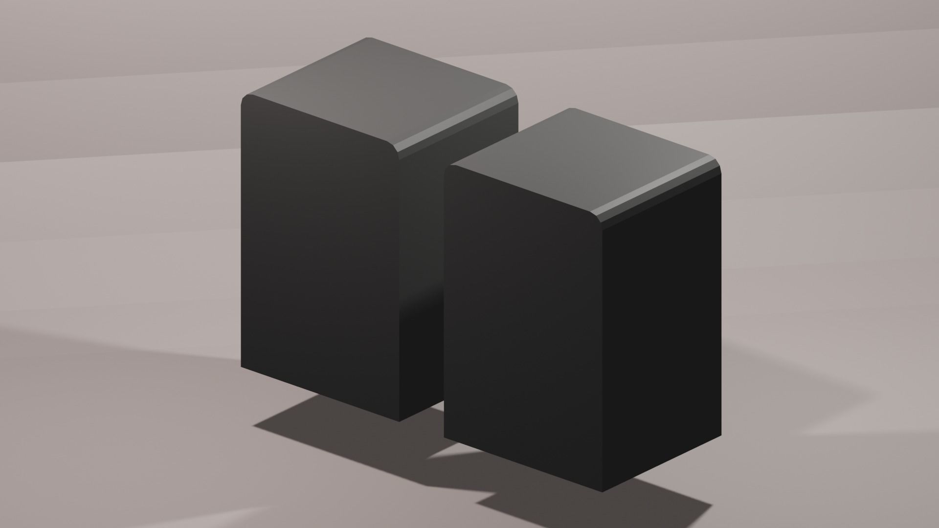 Audio Speaker Low-poly 3D model Low-poly 3D model_1