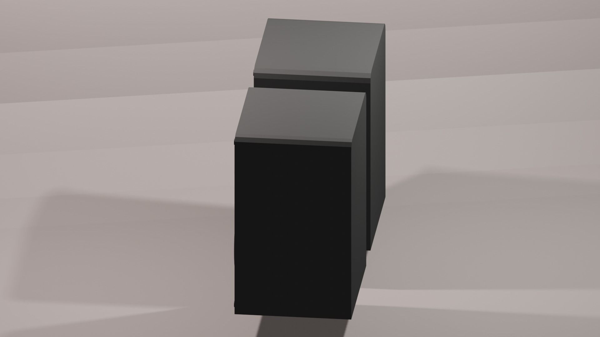 Audio Speaker Low-poly 3D model Low-poly 3D model_9