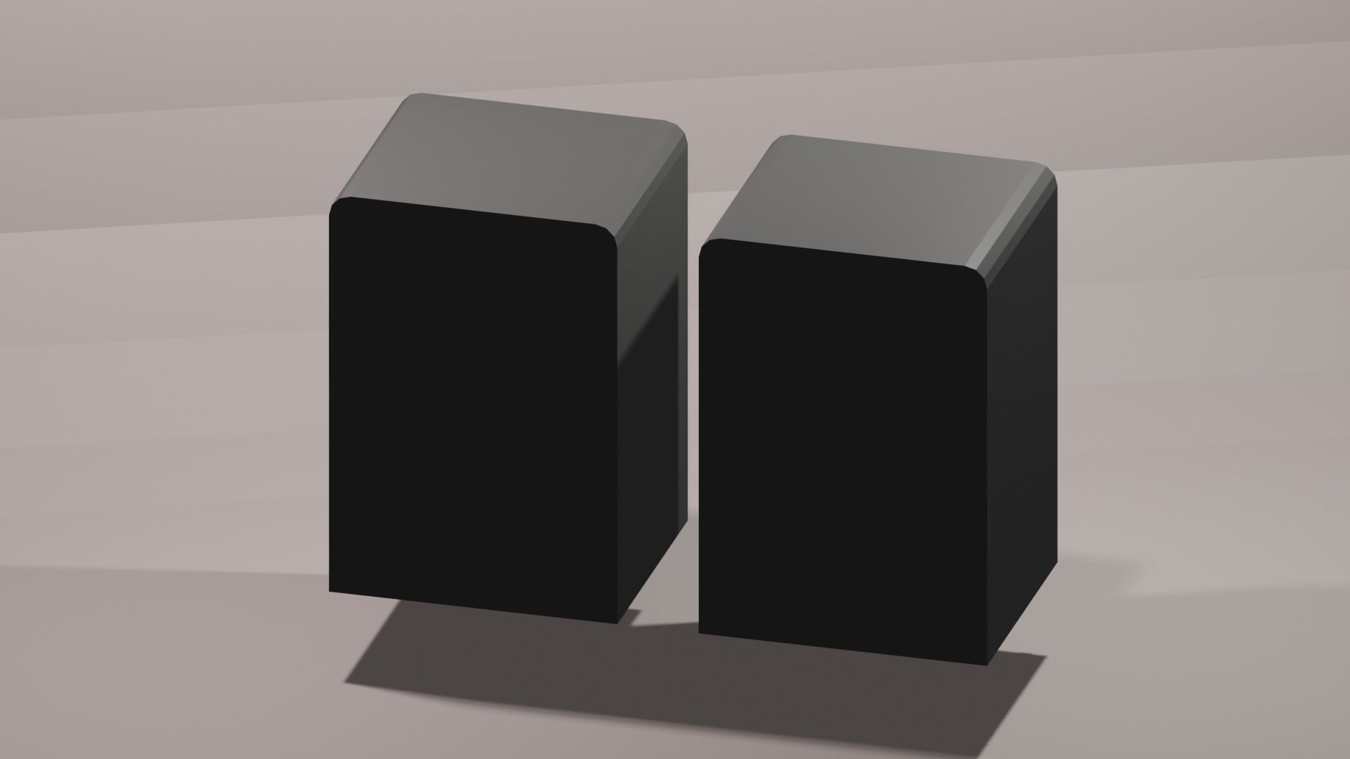 Audio Speaker Low-poly 3D model Low-poly 3D model_14
