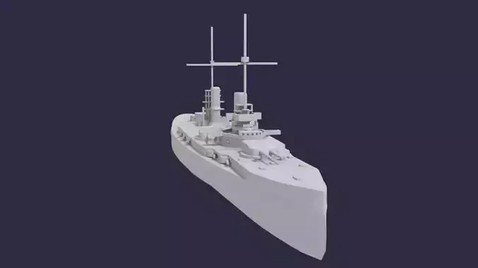 SMS Kaiser 3D print model