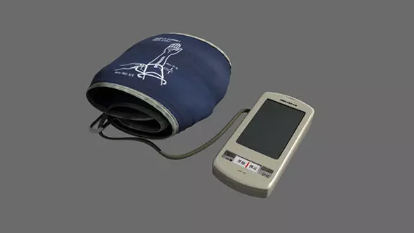 blood pressure meter 3D model | CGTrader