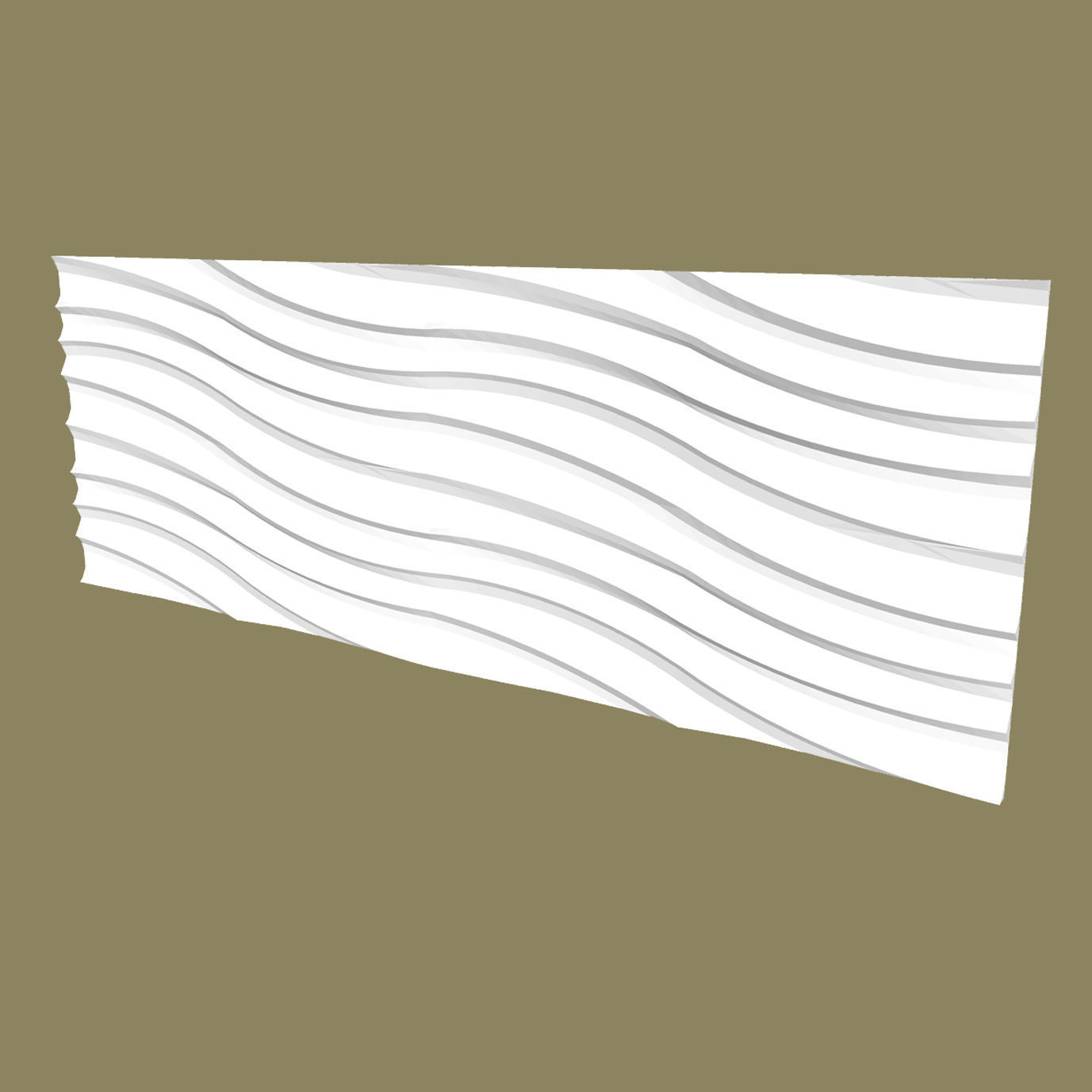 wall panel 3D model_5