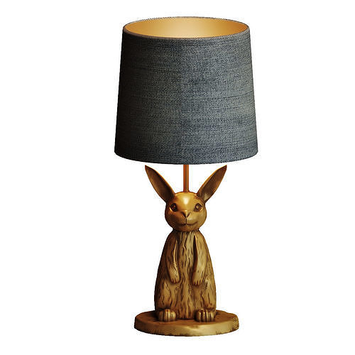 Pottery Barn The Emily Meritt Bunny Table Lamp 3D model