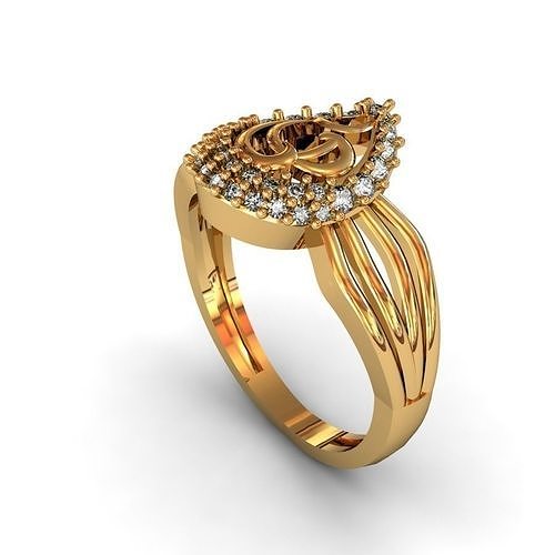 Engagement Ring 16 3D model
