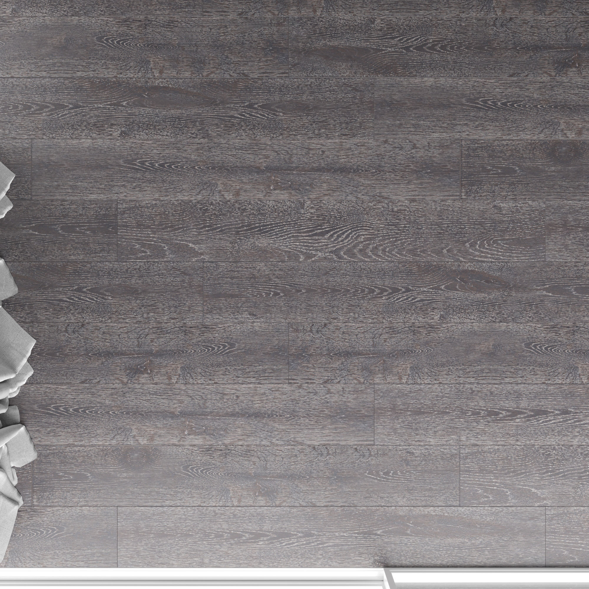 Wood floor Oak Cosmo Brushed 3D model_1