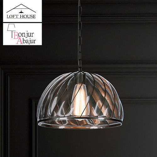 Hanging lamp LOFT HOUSE P-165 3D model