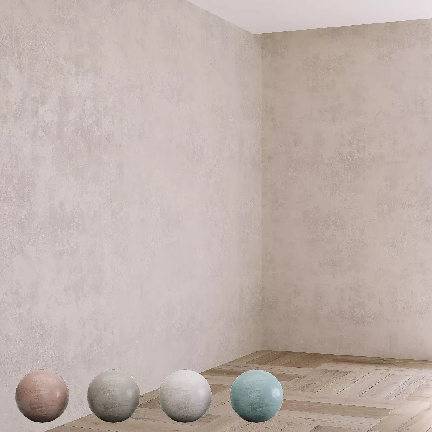 Decorative plaster 4 colors Texture_0