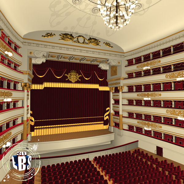 Scala Theatre 3D model_4