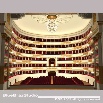Scala Theatre 3D model_0