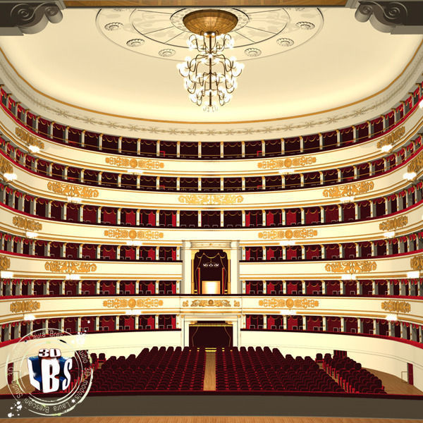 Scala Theatre 3D model_2