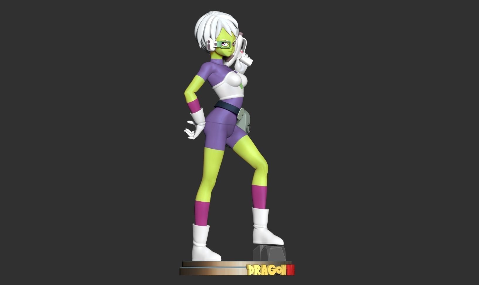 Cheelai - Dragon Ball Fanart 3D print model_13