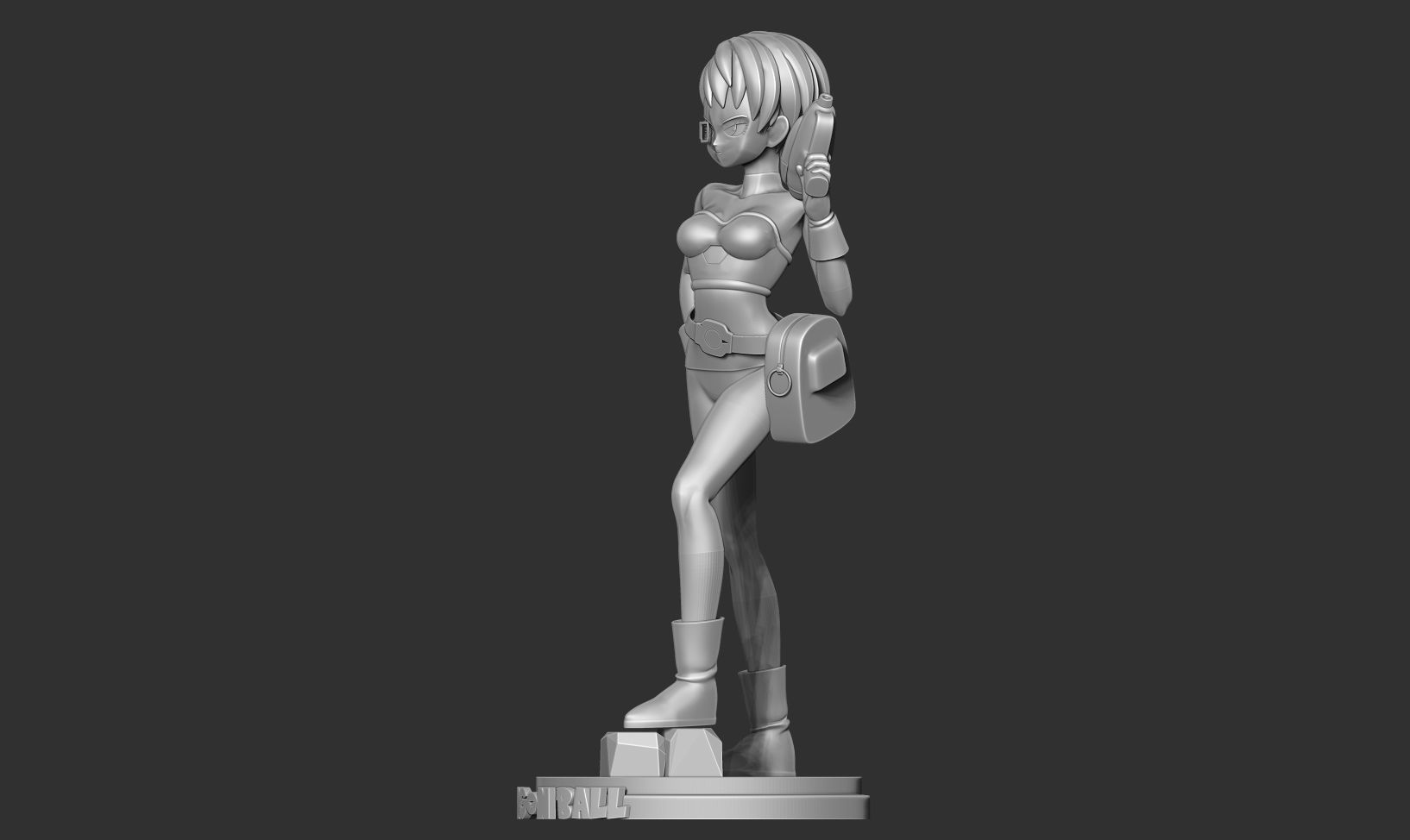 Cheelai - Dragon Ball Fanart 3D print model_12
