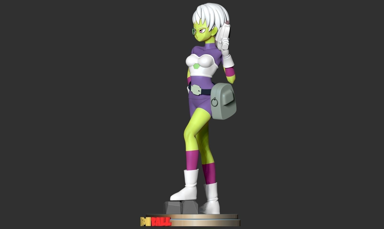 Cheelai - Dragon Ball Fanart 3D print model_11