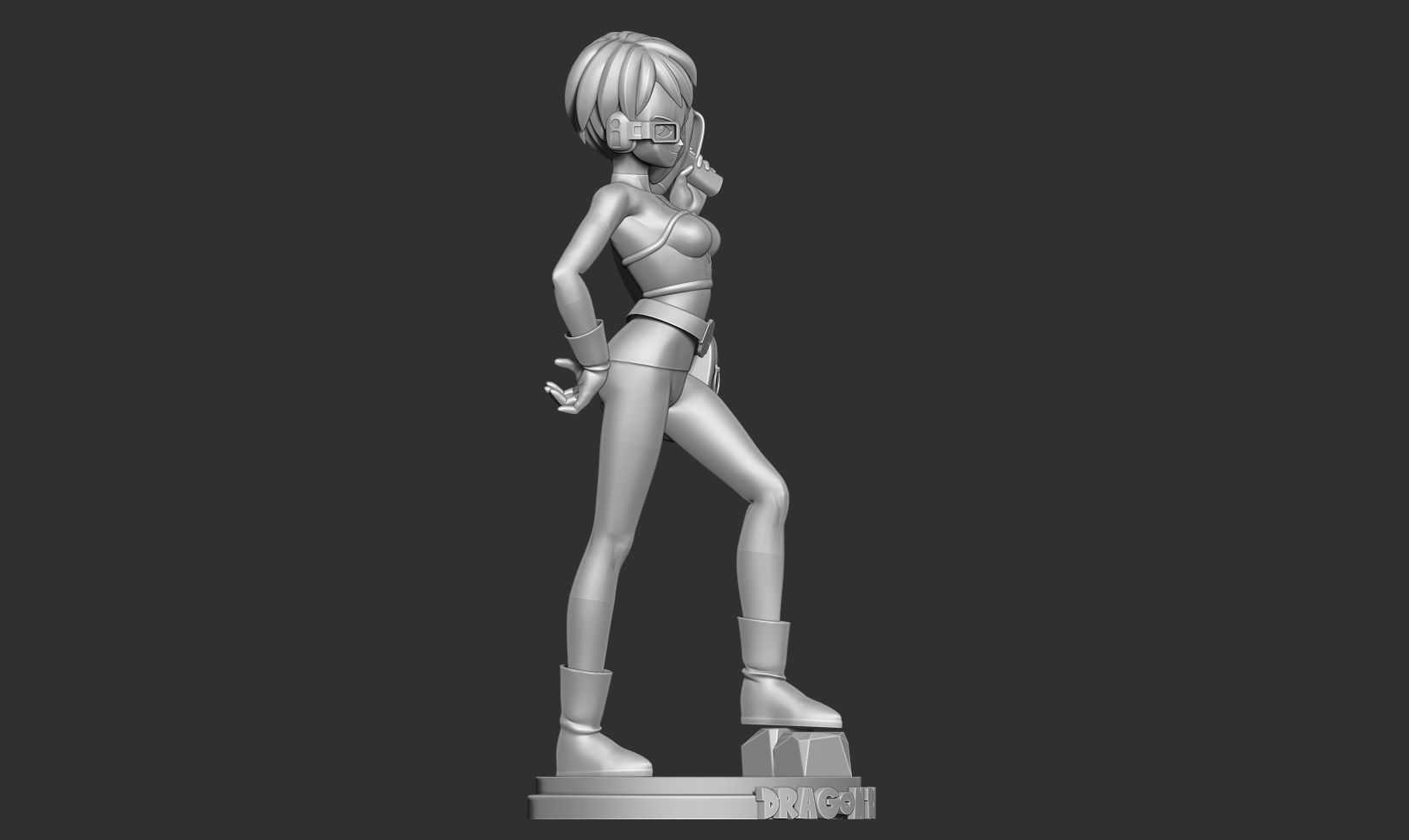 Cheelai - Dragon Ball Fanart 3D print model_14