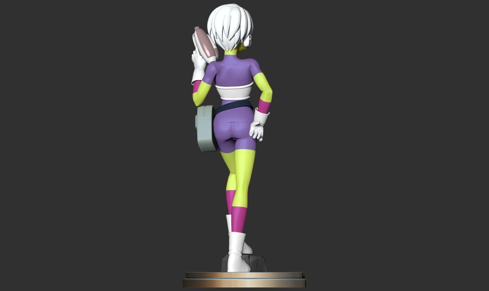 Cheelai - Dragon Ball Fanart 3D print model_7