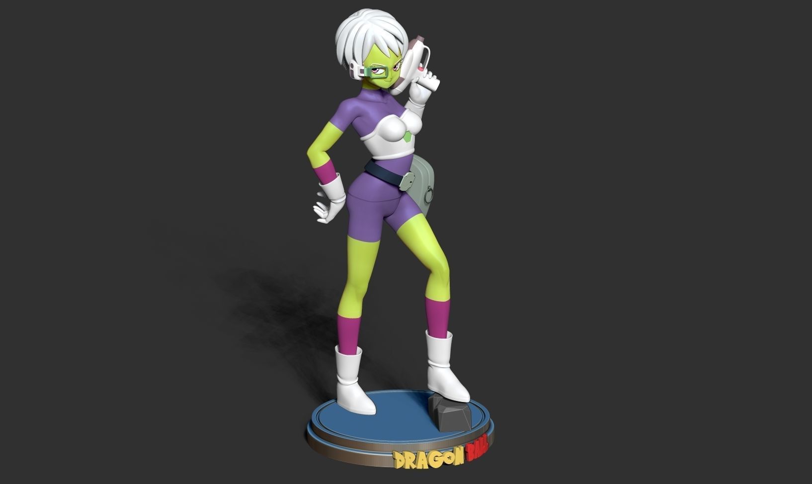 Cheelai - Dragon Ball Fanart 3D print model_5