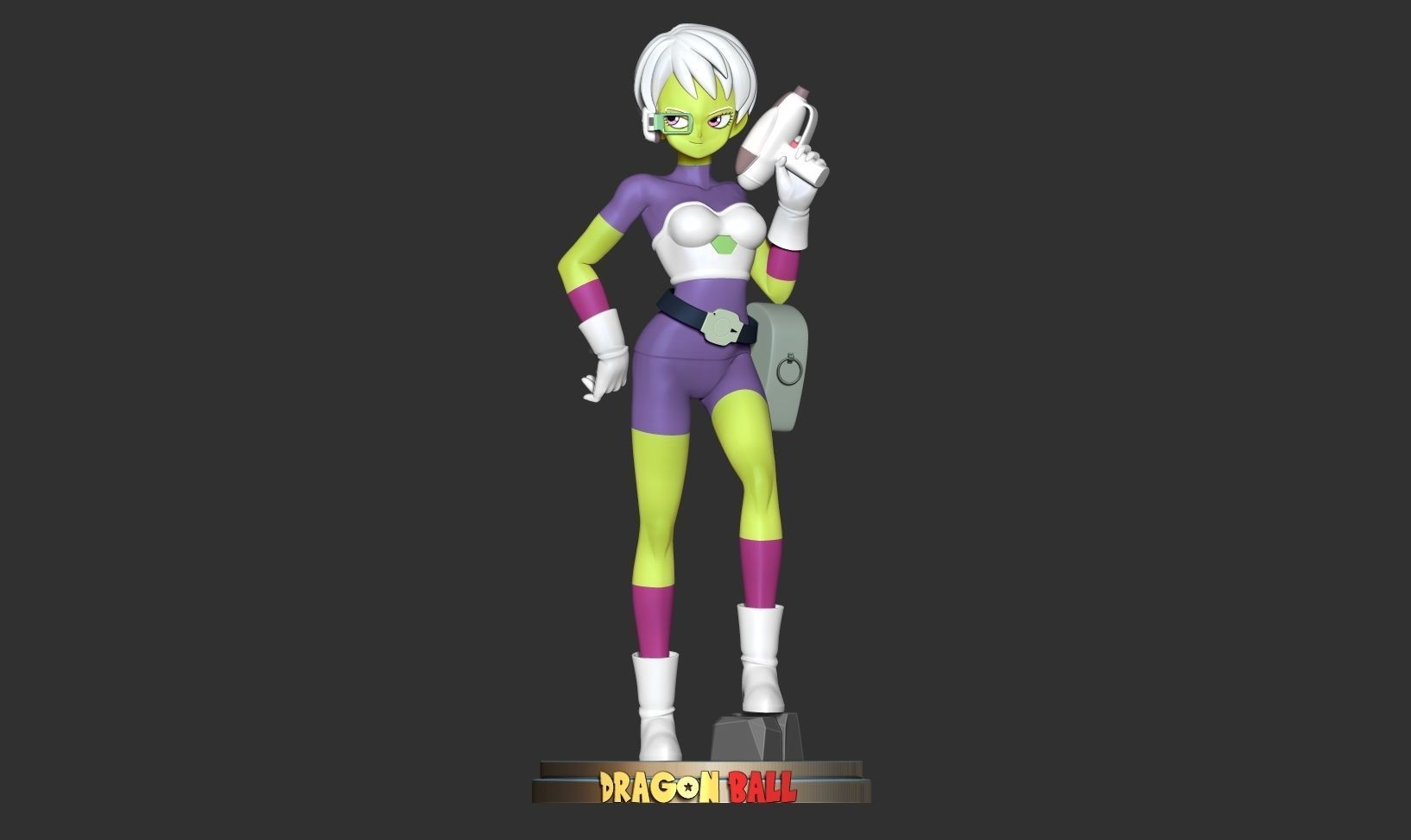 Cheelai - Dragon Ball Fanart 3D print model_9