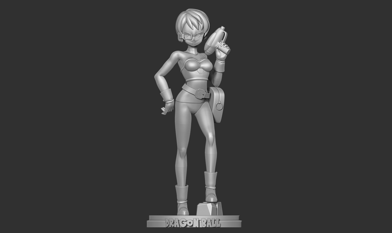 Cheelai - Dragon Ball Fanart 3D print model_10