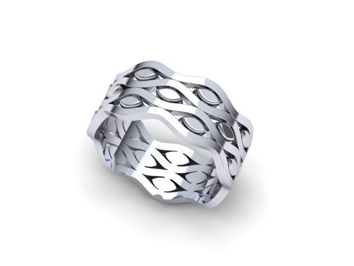 Man ring  3D print model_2