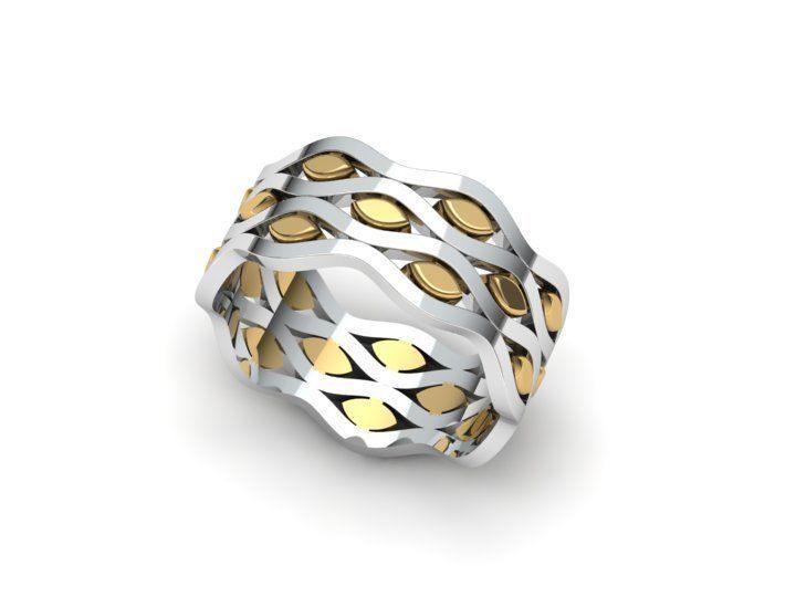 Man ring  3D print model_1