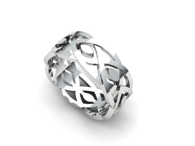 Wedding ring man 3D print model