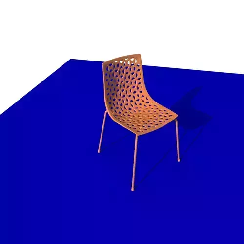 chair orange