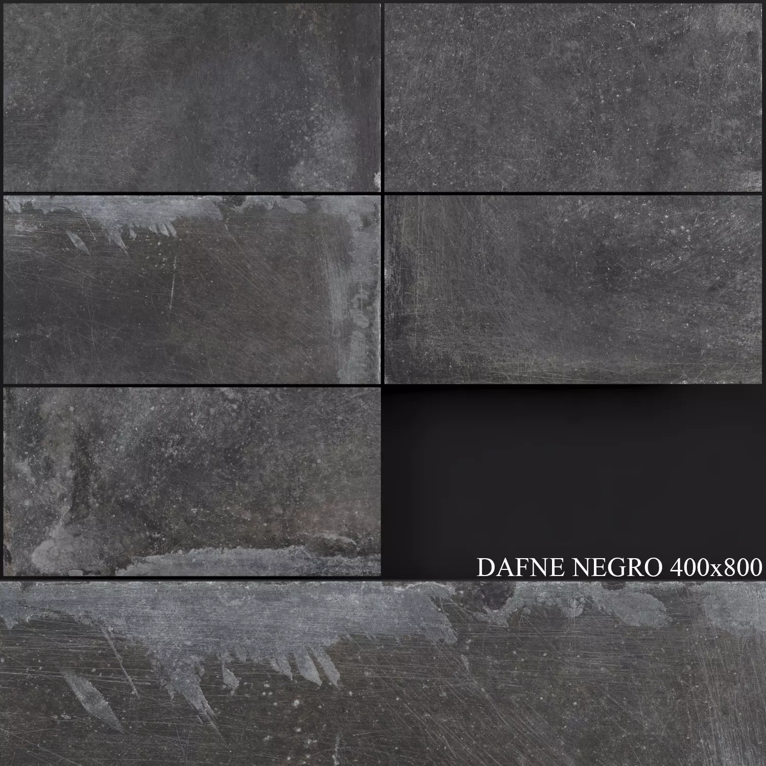 Keros Dafne Negro 400x800 3D model_0