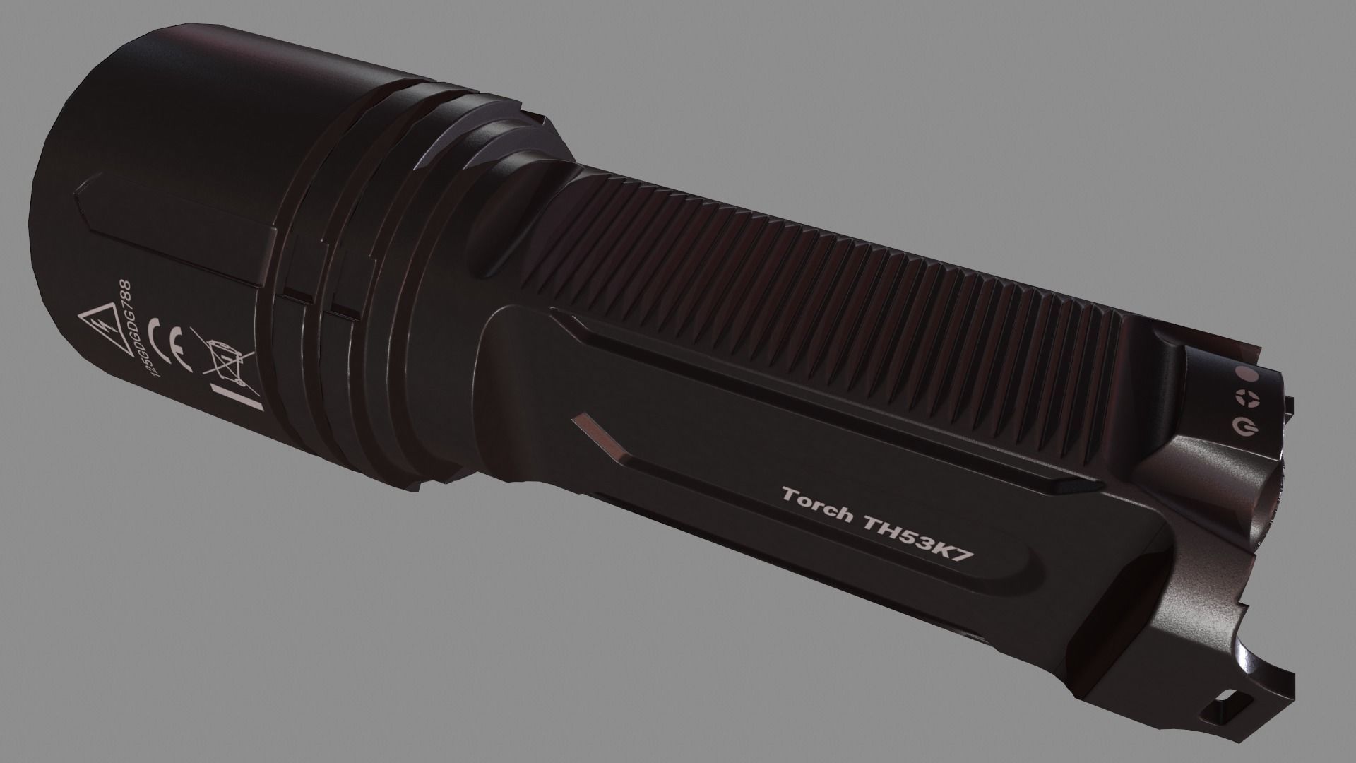 Torch Military Marmoset Low-poly 3D model_4